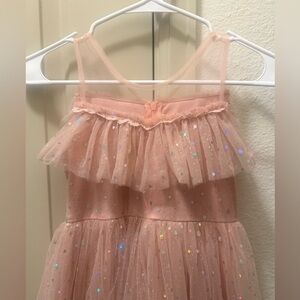 Pink Glittery Tulle Dress